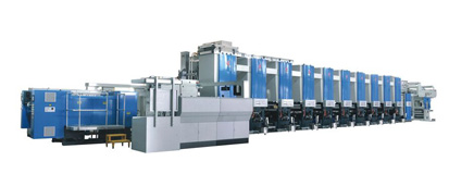 浙江300米/分鐘煙包專用機組式凹版印刷機